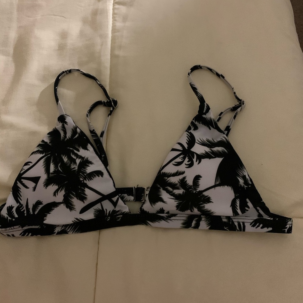 Zaful palm tree bikini top